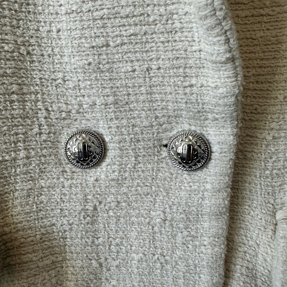 Maje Textured Cream Jacket - Picture 4 of 16